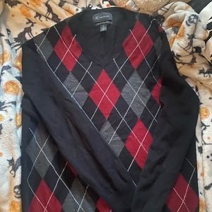 🖤SOLD🖤 Mall Goth, Alt, Emo, Dark Academia Argyle Sweater